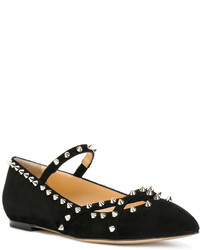 schwarze Ballerinas von Charlotte Olympia