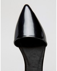 schwarze Ballerinas von Asos