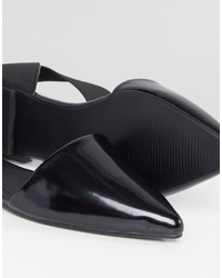 schwarze Ballerinas von Asos