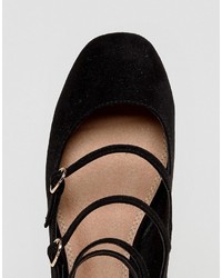 schwarze Ballerinas von Asos