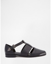 schwarze Ballerinas von Asos