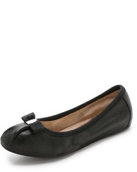 schwarze Ballerinas von Salvatore Ferragamo