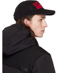 schwarze Baseballkappe von Moncler Genius