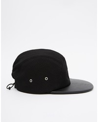 schwarze Baseballkappe von Asos