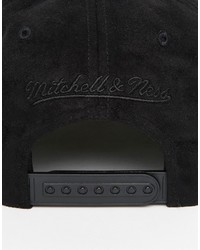 schwarze Baseballkappe von Mitchell & Ness