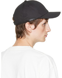 schwarze Baseballkappe von Moncler