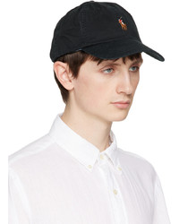 schwarze Baseballkappe von Polo Ralph Lauren