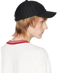 schwarze Baseballkappe von Dries Van Noten