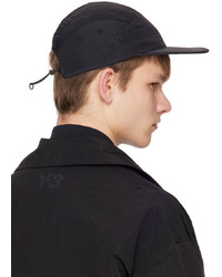 schwarze Baseballkappe von Y-3