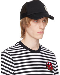 schwarze Baseballkappe von Moncler