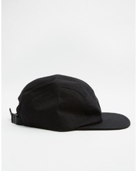 schwarze Baseballkappe von Asos