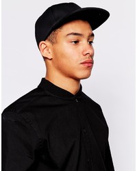 schwarze Baseballkappe von Asos