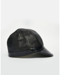 schwarze Baseballkappe von Asos