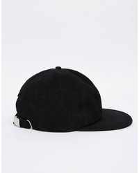 schwarze Baseballkappe von Asos