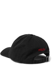 schwarze Baseballkappe von Polo Ralph Lauren