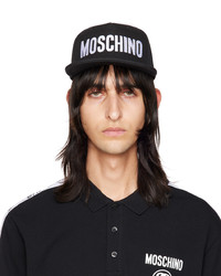 schwarze Baseballkappe von Moschino
