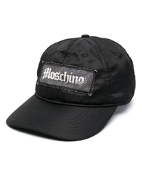 schwarze Baseballkappe von Moschino