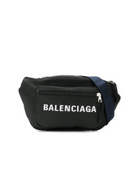 schwarze Bauchtasche von Balenciaga