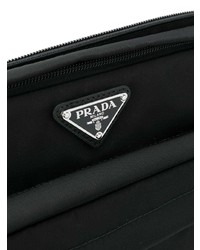 schwarze Bauchtasche von Prada