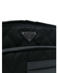 schwarze Bauchtasche von Prada