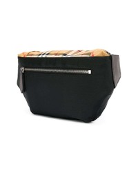 schwarze Bauchtasche von Burberry