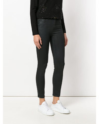 schwarze enge Jeans aus Baumwolle von Twin-Set
