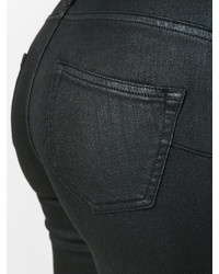schwarze enge Jeans aus Baumwolle von Twin-Set