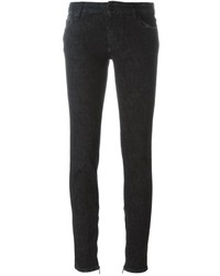 schwarze enge Jeans aus Baumwolle von Dsquared2