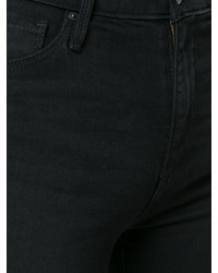 schwarze enge Jeans aus Baumwolle von AG Jeans