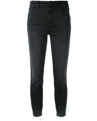 schwarze enge Jeans aus Baumwolle von J Brand