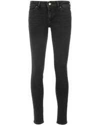 schwarze enge Jeans aus Baumwolle von Levi's