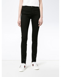 schwarze enge Jeans aus Baumwolle von Gucci