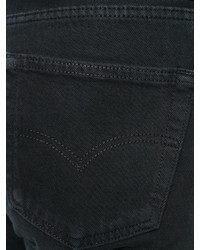 schwarze enge Jeans aus Baumwolle von RE/DONE