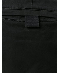 schwarze Baumwollhose von Helmut Lang