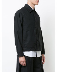 schwarze Shirtjacke aus Baumwolle von Craig Green