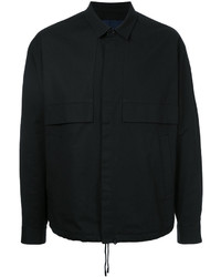 schwarze Shirtjacke aus Baumwolle von Juun.J