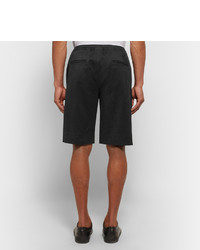 schwarze Baumwollshorts von Paul Smith