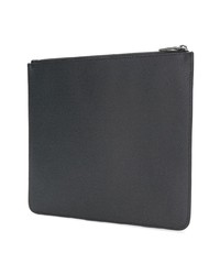 schwarze bedruckte Clutch Handtasche von Givenchy