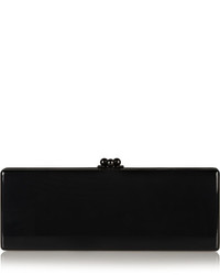 schwarze bedruckte Clutch von Edie Parker