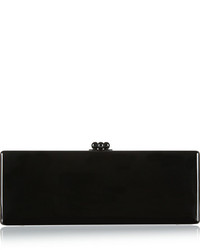 schwarze bedruckte Clutch von Edie Parker