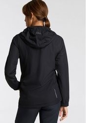 schwarze bedruckte Jacke von CMP