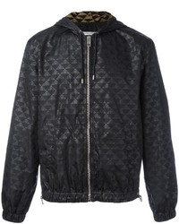schwarze bedruckte Jacke von Givenchy