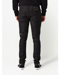 schwarze bedruckte Jeans von Ksubi