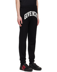 schwarze bedruckte Jogginghose von Givenchy