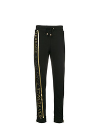 schwarze bedruckte Jogginghose von Versace Jeans
