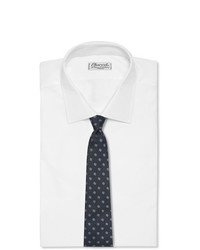 schwarze bedruckte Krawatte von Dunhill