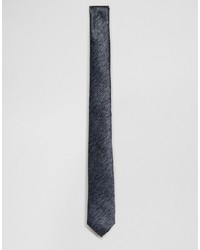 schwarze bedruckte Krawatte von Asos