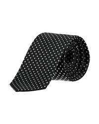 schwarze bedruckte Krawatte von JP1880