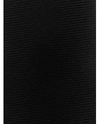 schwarze bedruckte Krawatte von Moschino