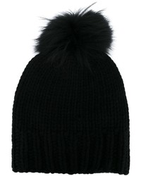 schwarze bedruckte Mütze von Fendi